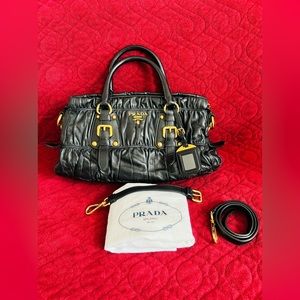 AUTHENTIC Prada Gaufre Nappa Bag